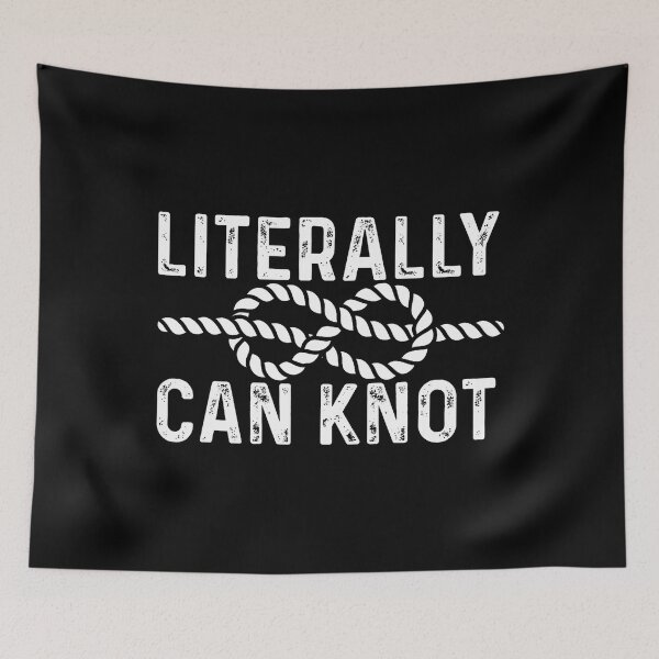 Item preview, Literally Can Knot - Boating Boat Owner Captain Motorboating designed and sold by HollyTrina1.