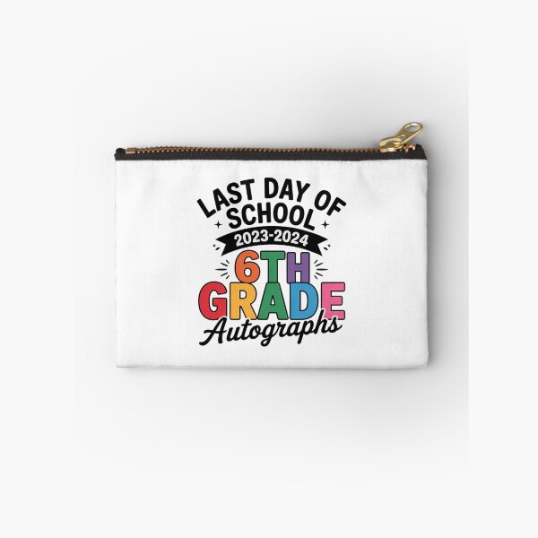 Item preview, 2024 Last Day of School Autograph 6th Grade Graduation Party 1  designed and sold by CombatTask.