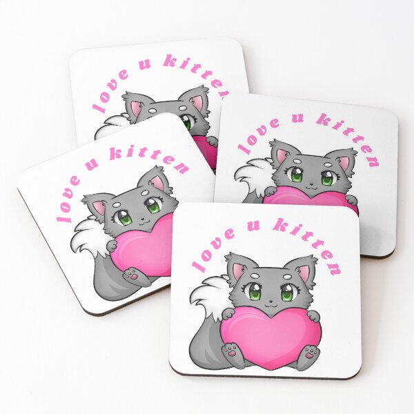 Item preview, Teal-Eyed Cat in a Love Message designed and sold by the wellness script.