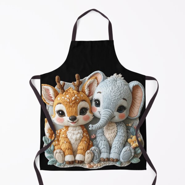 Item preview, Sweet Kawaii Fawn and Elephant Plushies t-shirt designed and sold by Alicjareign.