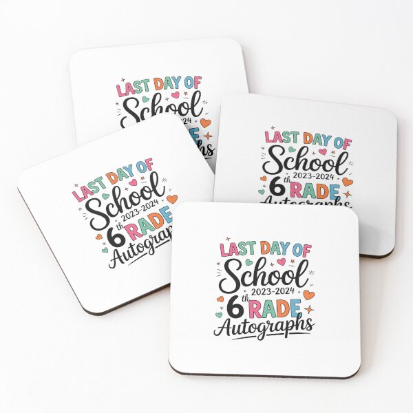 Item preview, 2024 Last Day of School Autograph 6th Grade Graduation Party  designed and sold by MathisBellanger.