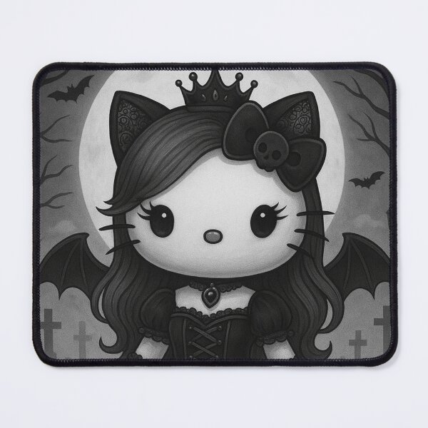 Item preview, Hello Creepy Kitten: Dark Gothic Elegance designed and sold by art-emissa.