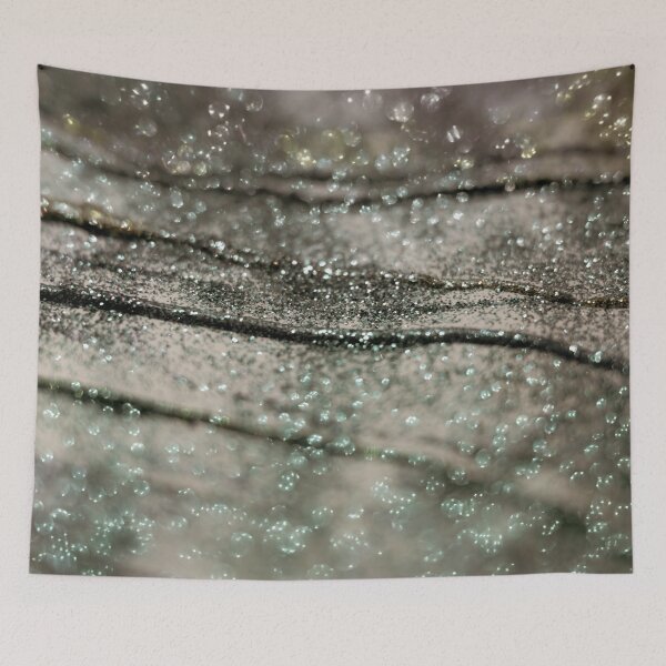 Item preview, Green Beige Oceanic Glam 1 (Photo of Glitter Only - Not Reflective) designed and sold by Anita's & Bella's Art.