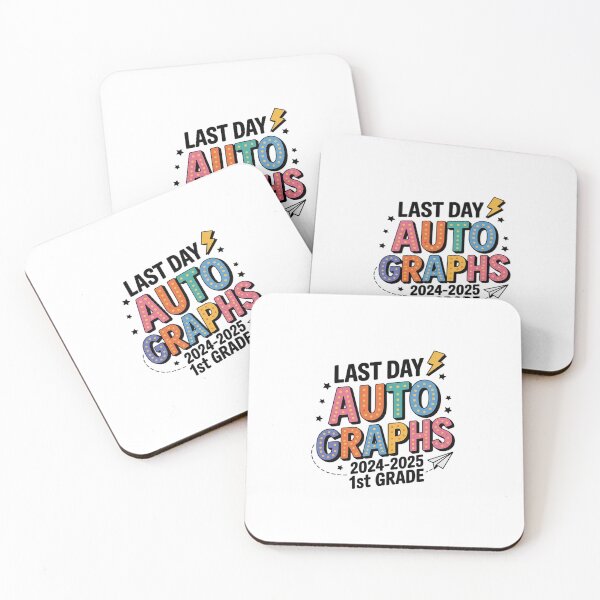 Item preview, 2025 Last Day of School Autograph 1st Grade Graduation  designed and sold by MathisBellanger.