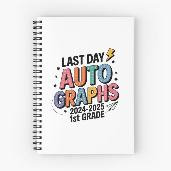 Item preview, 2025 Last Day of School Autograph 1st Grade Graduation  designed and sold by MathisBellanger.