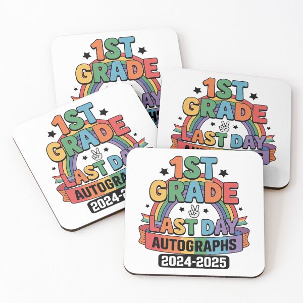 Item preview, 2025 Last Day of School Autograph 1st Grade Graduation Party 1  designed and sold by CombatTask.
