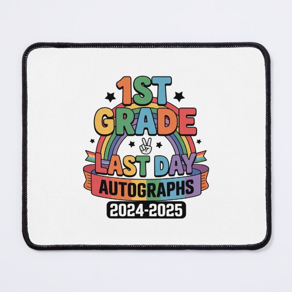 Item preview, 2025 Last Day of School Autograph 1st Grade Graduation Party 1 designed and sold by CombatTask.