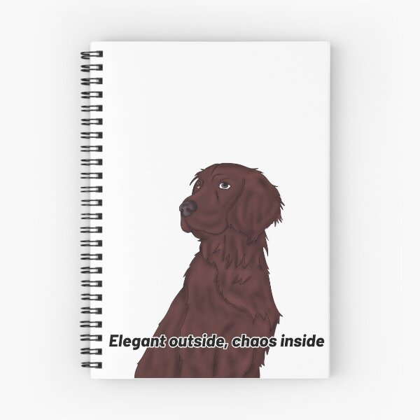 Item preview, Irish Setter – “Elegant Outside, Chaos Inside” – Funny Dog Cartoon Design designed and sold by Crack-in-Colors.