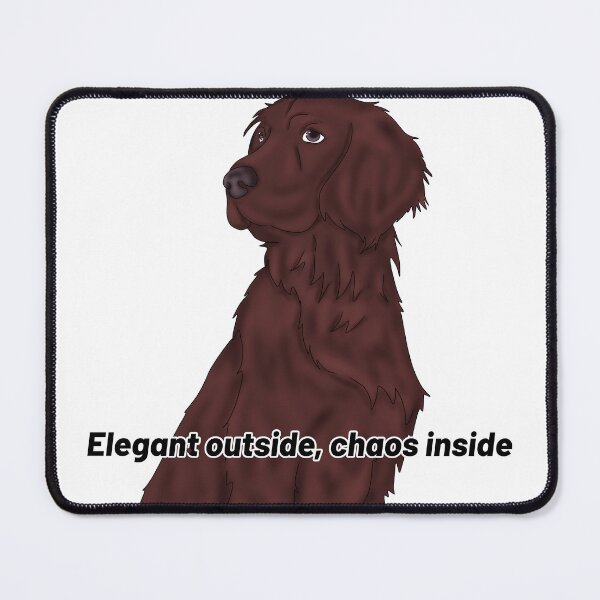 Item preview, Irish Setter – “Elegant Outside, Chaos Inside” – Funny Dog Cartoon Design designed and sold by Crack-in-Colors.