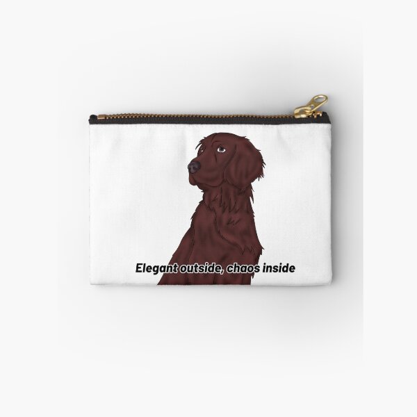 Item preview, Irish Setter – “Elegant Outside, Chaos Inside” – Funny Dog Cartoon Design designed and sold by Crack-in-Colors.