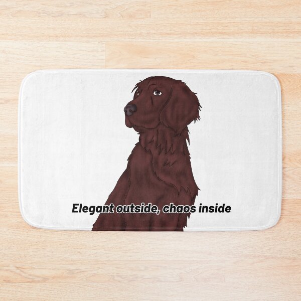 Item preview, Irish Setter – “Elegant Outside, Chaos Inside” – Funny Dog Cartoon Design designed and sold by Crack-in-Colors.