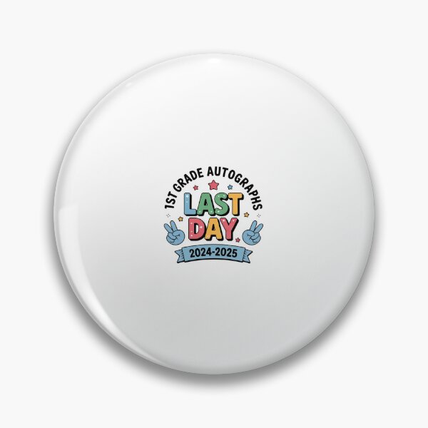 Item preview, 2025 Last Day of School Autograph 1st Grade Graduation Party  designed and sold by CombatTask.