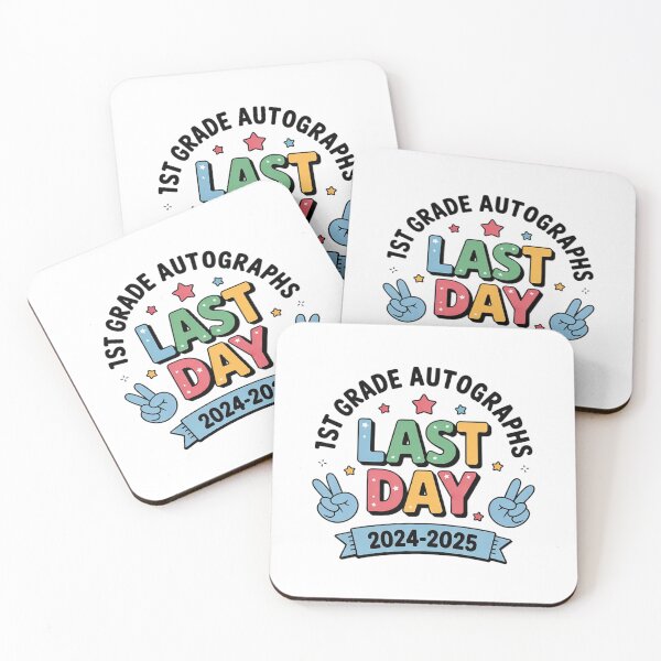 Item preview, 2025 Last Day of School Autograph 1st Grade Graduation Party  designed and sold by CombatTask.
