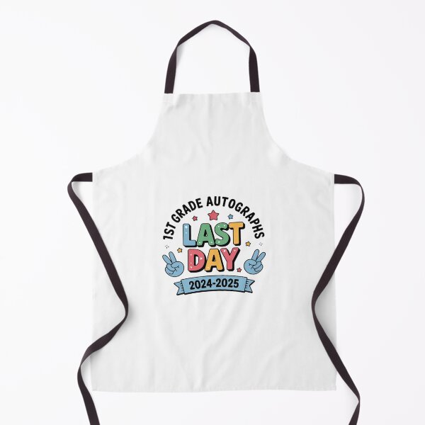 Item preview, 2025 Last Day of School Autograph 1st Grade Graduation Party designed and sold by CombatTask.