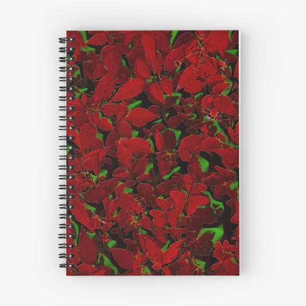 Item preview, Poinsettia Leaves on Green Background designed and sold by mavicfe.