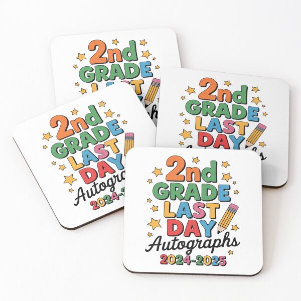 Item preview, 2025 Last Day of School Autograph 2nd Grade Graduation 2  designed and sold by CombatTask.