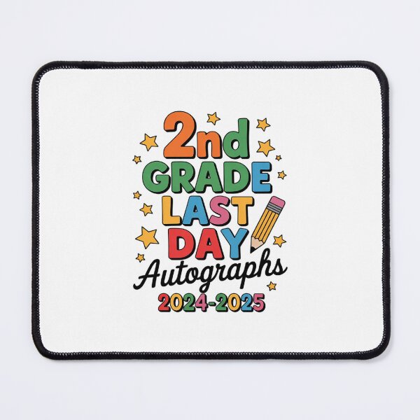 Item preview, 2025 Last Day of School Autograph 2nd Grade Graduation 2  designed and sold by CombatTask.