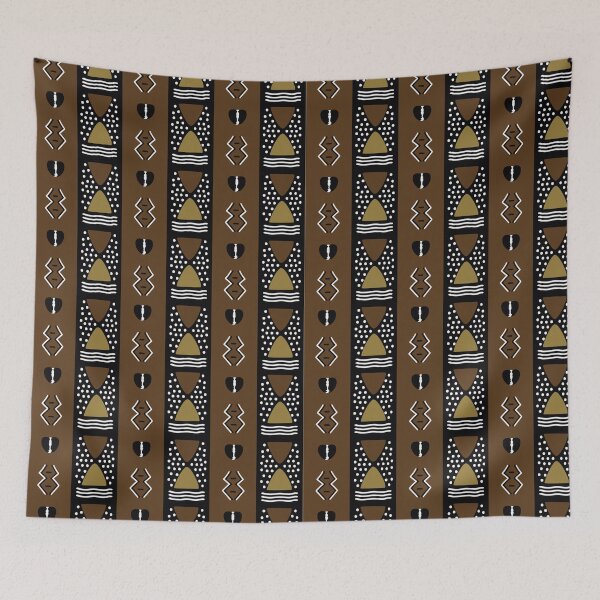 Item preview, African Bogolan pattern designed and sold by Wolagno.