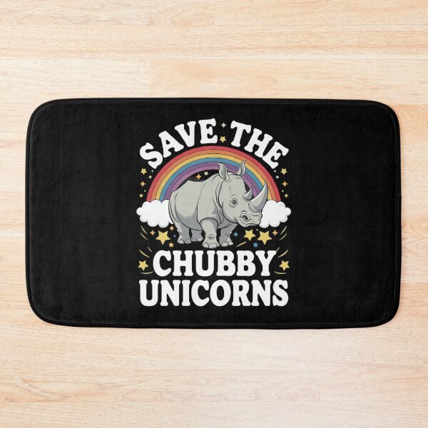 Item preview, Save The Chubby Unicorns Rhinos Quotes Humor Sayings designed and sold by VerseFarm.