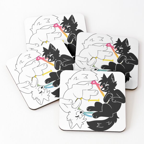 Item preview, inside u there are 2 wolves (pansexual) designed and sold by fnrlfgtv.