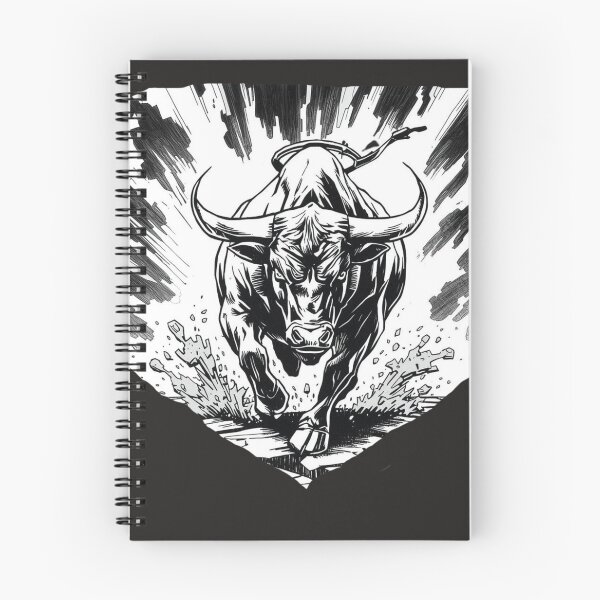 Item preview, Raging Bull Charge — Control Wild Geometric Rebellion Print designed and sold by SavannaStrikes.