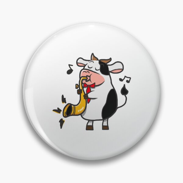 Artikelvorschau, Musician – Illustration eines musikalischen Kuhwortspiels entworfen und verkauft von PeanutCandy.