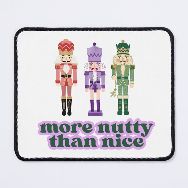 Item preview, fun quote Christmas joke nutcracker  designed and sold by wanderhouseart.