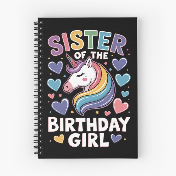 Item preview, Sister of the Birthday Girl Flossing Unicorn Sister  designed and sold by VerseFarm.