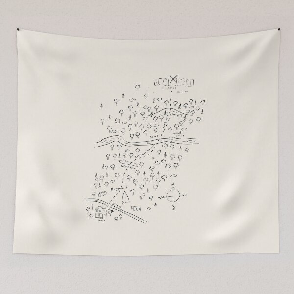 Item preview, Map designed and sold by cranberryrose22.