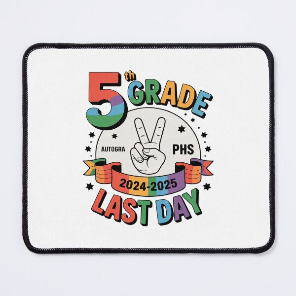 Item preview, 2025 Last Day of School Autograph 5th Grade Graduation Party 2  designed and sold by MathisBellanger.