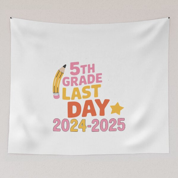 Item preview, 2025 Last Day of School Autograph 5th Grade Graduation Party 19  designed and sold by CombatTask.
