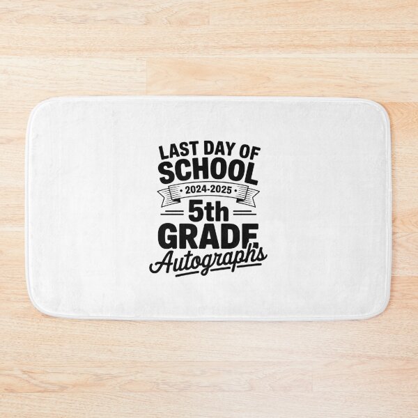 Item preview, 2025 Last Day of School Autograph 5th Grade Graduation Party  designed and sold by MathisBellanger.