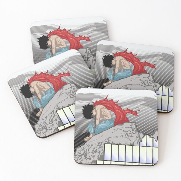 Item preview, Tetsuo in the Ruins | Akira Post-Apocalyptic Dystopia | Mutated Loneliness designed and sold by Keltoi-art.