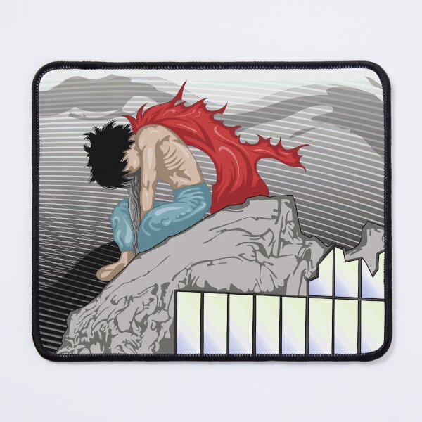 Artikelvorschau, Tetsuo in den Ruinen | Akira – Postapokalyptische Dystopie | Mutierte Einsamkeit entworfen und verkauft von Keltoi-art.