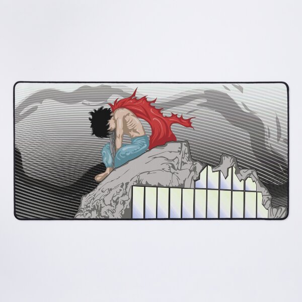 Artikelvorschau, Tetsuo in den Ruinen | Akira – Postapokalyptische Dystopie | Mutierte Einsamkeit entworfen und verkauft von Keltoi-art.
