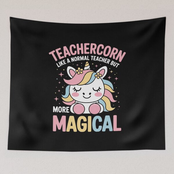 Item preview, Teachercorn Unicorn like a normal Teachers designed and sold by VerseFarm.