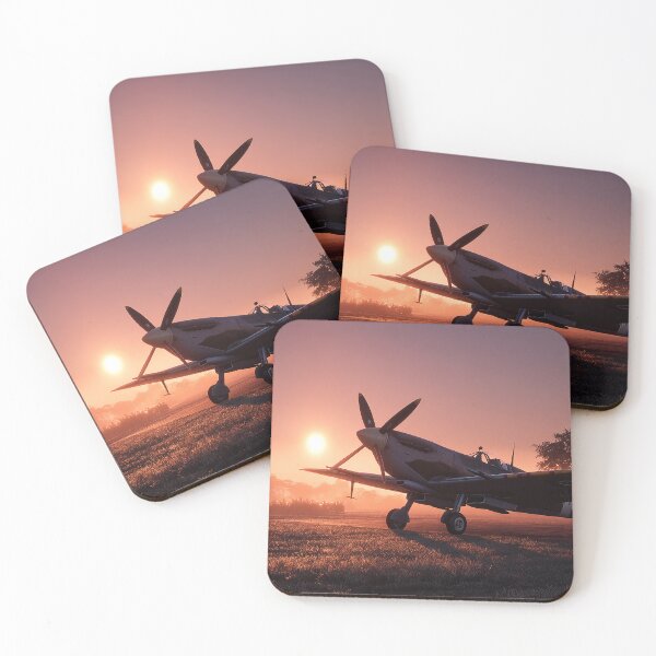 Item preview, Southern England Airfield During Daybreak in Southern England designed and sold by Skyframe Aviation.