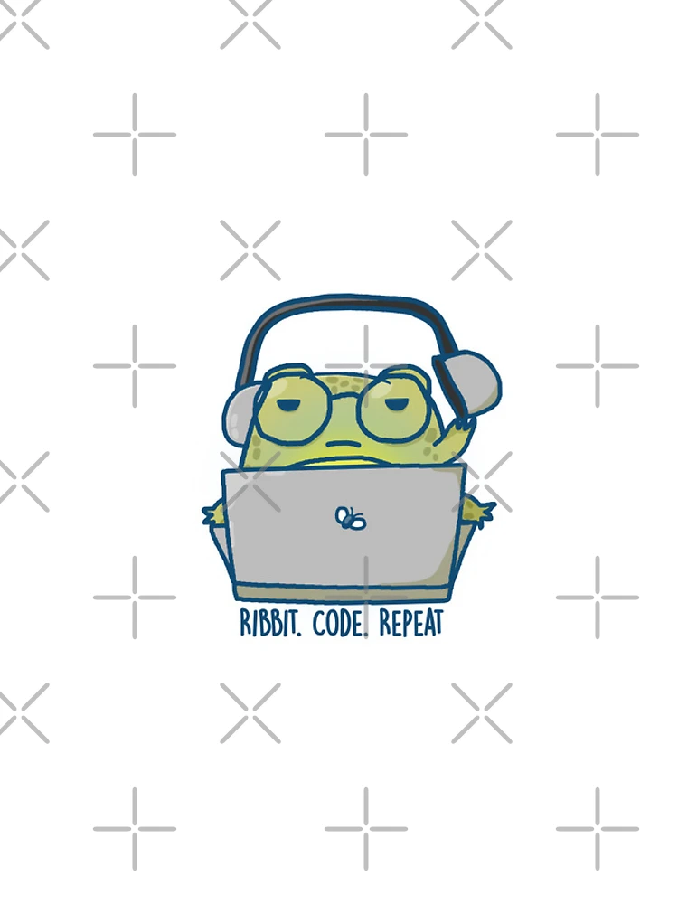 Thumbnail 4 of 4, Samsung Galaxy Phone Case, Frogrammer – Ribbit. Code. Repeat. designed and sold by PeanutCandy.