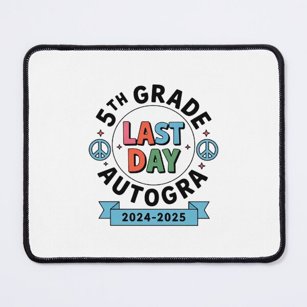 Item preview, 2025 Last Day of School Autograph 5th Grade Graduation Party3 designed and sold by MathisBellanger.