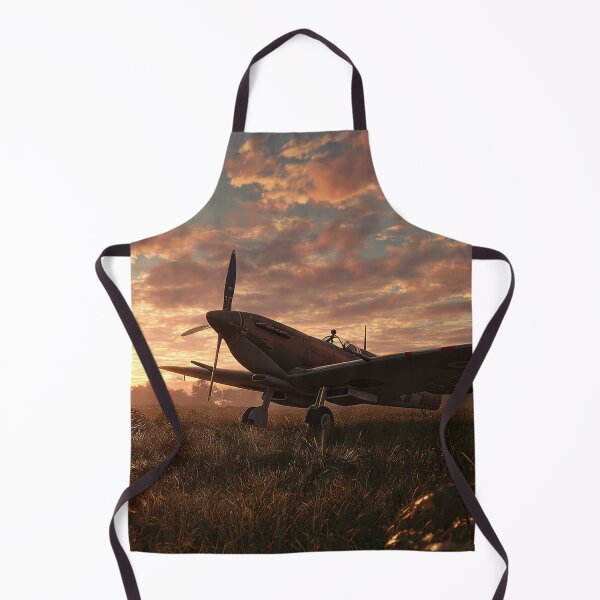 Item preview, Fighter Command Airbase In Morning Light Across the Runways designed and sold by Skyframe Aviation.