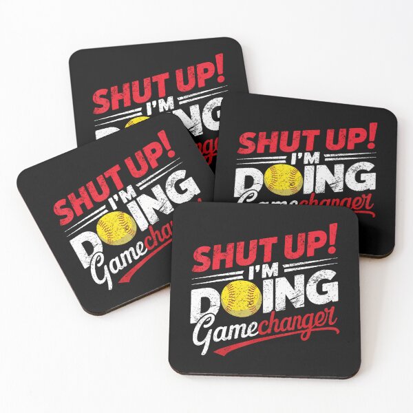 Item preview, Shut Up I'M Doing Gamechanger Funny Baseball designed and sold by CaraJennie.