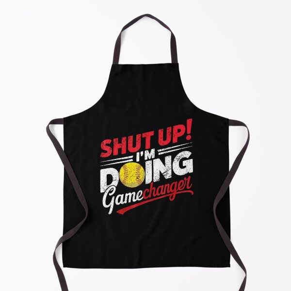 Item preview, Shut Up I'M Doing Gamechanger Funny Baseball designed and sold by CaraJennie.