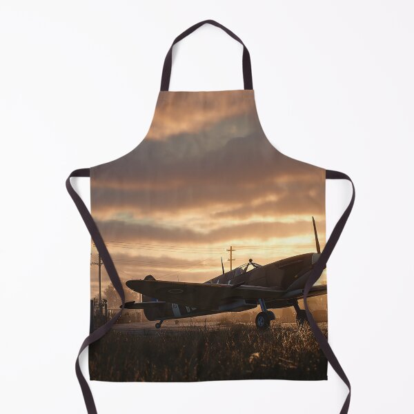 Item preview, Southern Counties Fighter Base At Dawn with Morning Mist Rising designed and sold by Skyframe Aviation.