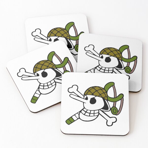 Item preview, usopp sogeking the sniper pirates jolly roger flag designed and sold by jeriney.