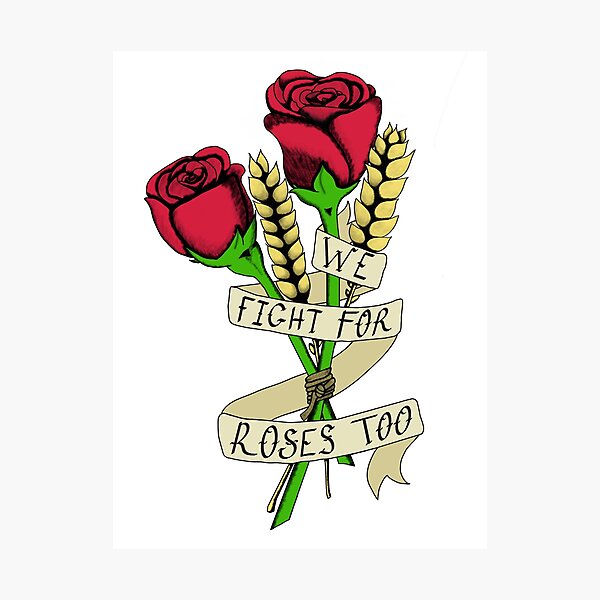 Item preview, Bread and Roses (color) designed and sold by Henry Leor.