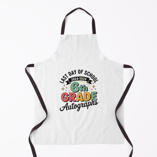 Item preview, 2025 Last Day Of School Autograph 6th Grade Graduation Party designed and sold by CombatTask.