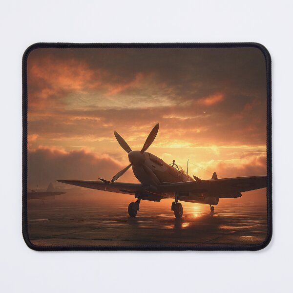 Item preview, British Fighter Command Base At Dawn near the Coast designed and sold by Skyframe Aviation.