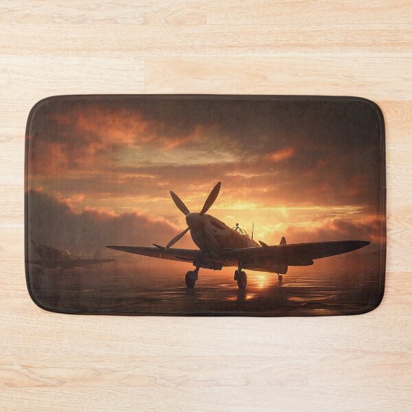 Item preview, British Fighter Command Base At Dawn near the Coast designed and sold by Skyframe Aviation.