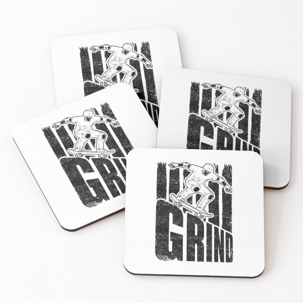 Item preview, Skater Boy Skateboarder Grind Text Funny Skateboarding designed and sold by GrandeDuc.