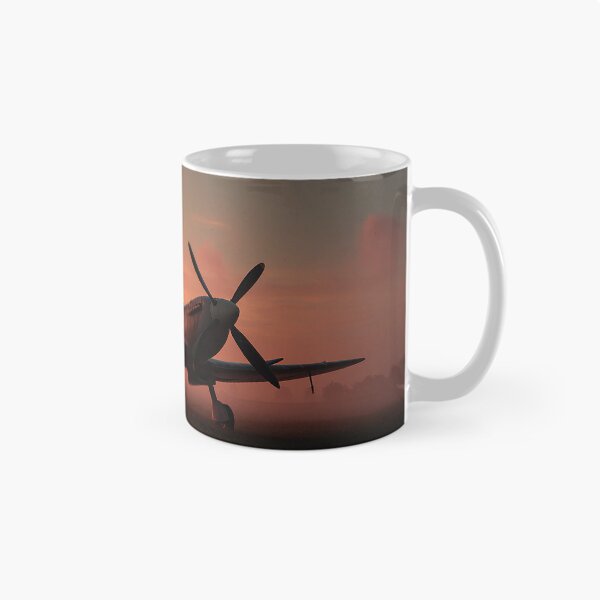 Item preview, Fighter Command Airbase Under Soft Sunrise near the Coast designed and sold by Skyframe Aviation.